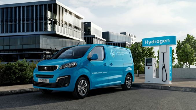 Peugeot propone l’idrogeno di serie con Peugeot e-Expert Hydrogen
