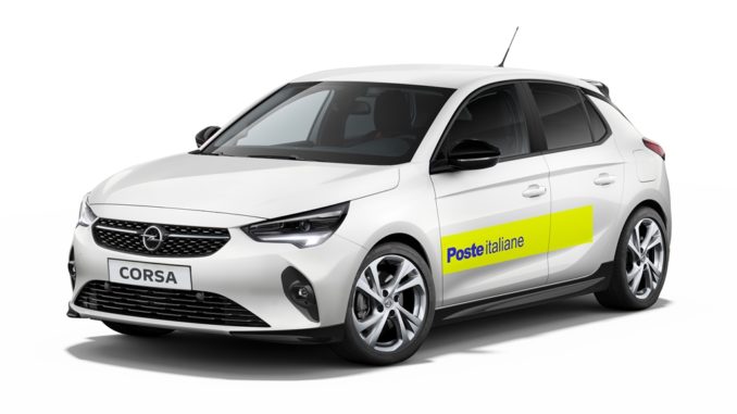 Poste Italiane riceverà oltre 1.700 Opel Corsa-e a trazione elettrica
