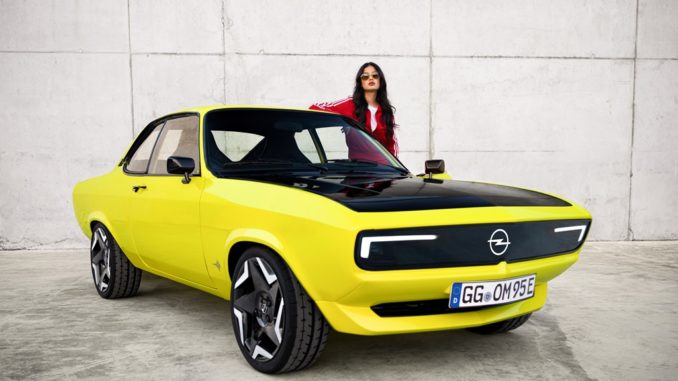 Opel Manta è tornata, ora è elettrica e si chiama GSe ElektroMOD