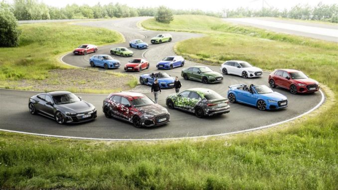 Sostenibilità e performance nella gamma Audi Sport