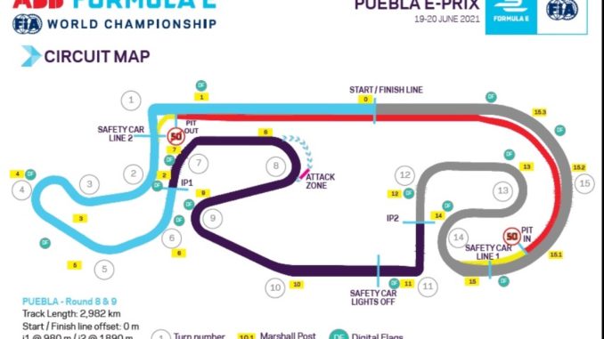 Il programma completo del Puebla E-Prix di Formula E