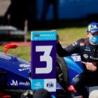 Nick Cassidy (NZL), Envision Virgin Racing, 3rd position, in Parc Ferme