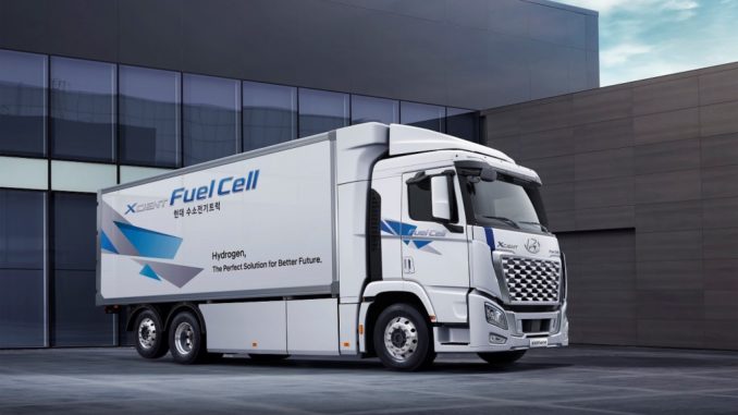 Rinnovato il design del camion a idrogeno Hyundai Xcient Fuel Cell