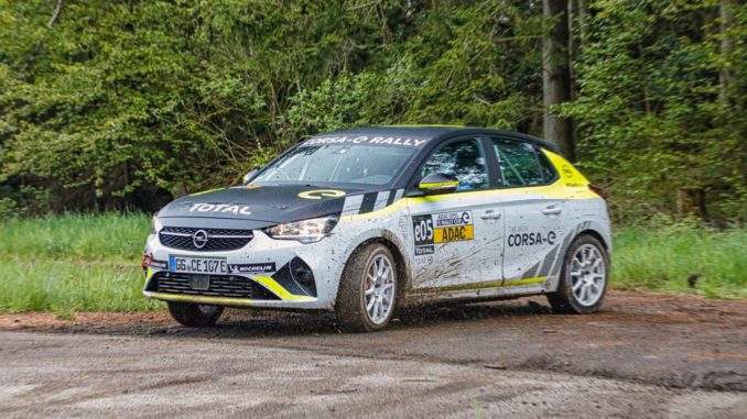 Al via a Stemwede l’ADAC Opel e-Rally Cup