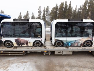Navette autonome a Yellowstone lanciate da Beep e Local Motors