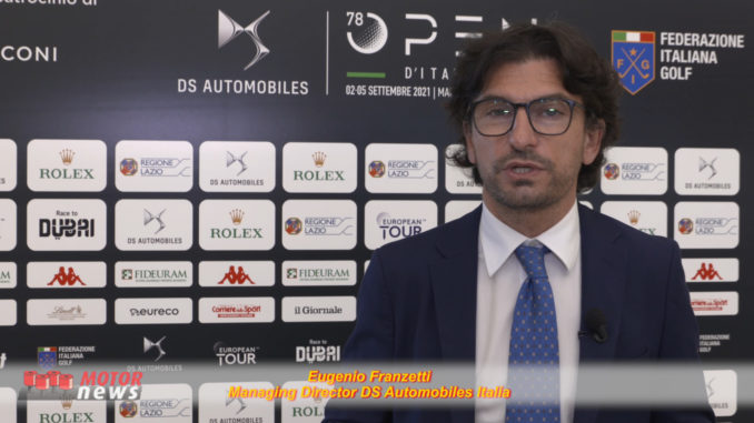 DS Automobiles title sponsor dell’Open D’Italia di golf