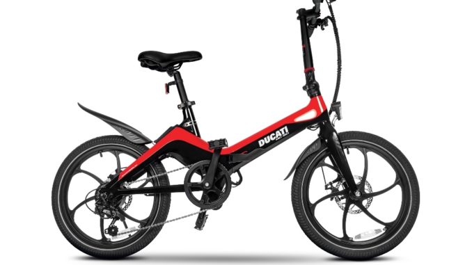 Svelata la e-bike Ducati MG-20