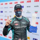 Sam Bird (GBR), Jaguar Racing, with the Julius Baer Pole Position Award