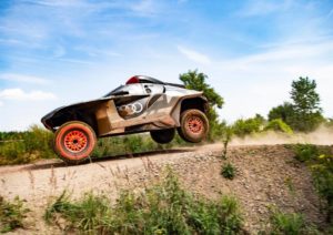 Primi test su strada di Audi RS Q e-tron, il prototipo elettrico laboratorio per la Dakar 2022
