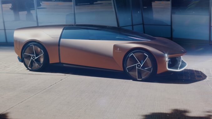 Concept car Pininfarina Teorema sviluppata interamente in virtuale