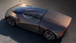 Concept car Pininfarina Teorema sviluppata interamente in virtuale