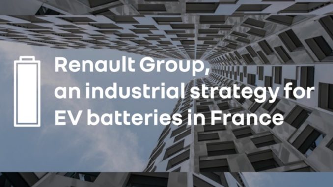 La Francia nel cuore del Gruppo Renault per la strategia industriale delle batterie EV