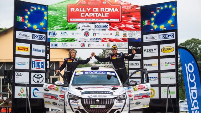 Peugeot Competition208 Rally Cup Top: Lucchesi vince il Rally di Roma Capitale
