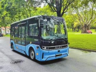 Nuovo bus elettrico autonomo in servizio a Shenzhen