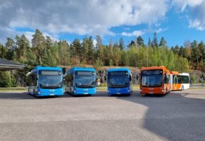 Nobina ha preso 76 ebus BYD per operare a Helsinki