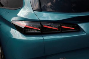 Nuove tecnologie d’illuminazione di Peugeot 308