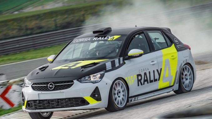 Debutto internazionale in Repubblica Ceca della Opel Corsa Rally4 nel campionato ERC