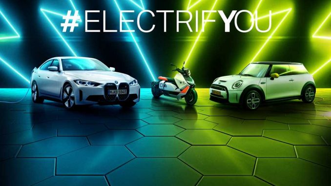 Si rinnova nel 2021 l’appuntamento ElectrifYou del BMW Group