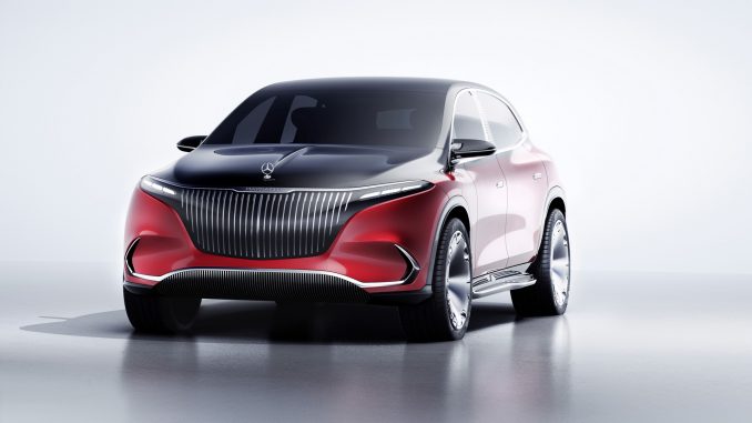 Il concept Mercedes-Maybach EQS, SUV elettrico in forma super-lux