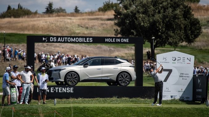 Il 78° Open d’Italia di Golf con DS Automobiles con la gamma E-Tense come protagonista