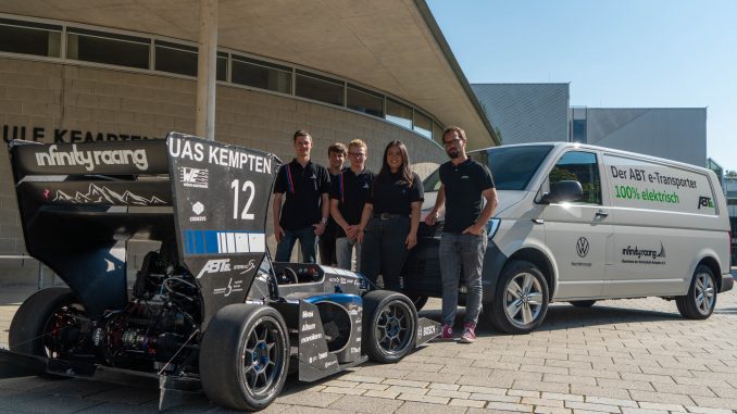 ABT e-Line supporta il progetto formula Infiniti Racing Kempten University