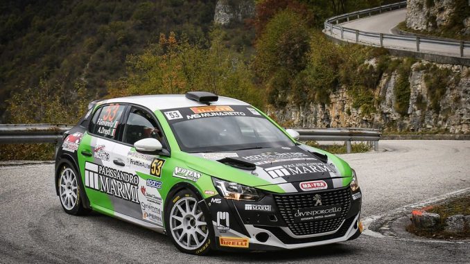 Peugeot Competition 208 Rally Cup Pro: Giovanella e Tondina campioni
