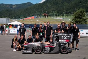 ABT e-Line supporta il progetto formula Infiniti Racing Kempten University