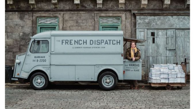Citroën al cinema con il film “The French Dispatch” di Wes Anderson