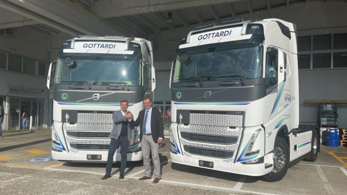 Gottardi Autotrasporti acquista due camion elettrici Volvo