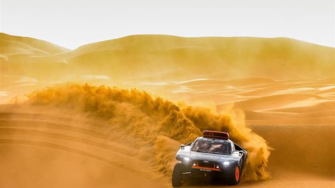 Nuovo test Audi in Marocco per il Rally Dakar