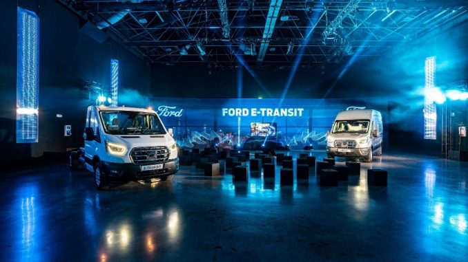 Anteprima italiana di Ford E-Transit