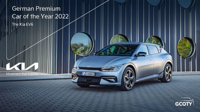 Kia EV6 è l’Auto dell’Anno 2022 in Germania