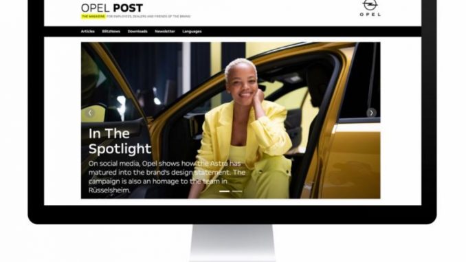 Rinnovato Opel Post, il Web Magazine della casa del fulmine