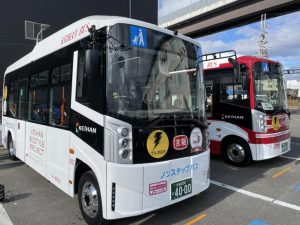 BYD J6 nella prima linea ad anello di trasporto pubblico completamente elettrica del Giappone