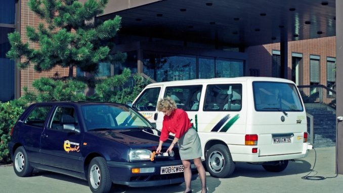 Storia. Il Van elettrico Volkswagen degli anni '90