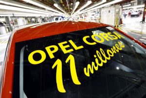 Opel Corsa raggiunge 11 milioni di esemplari a Saragozza dal 1982