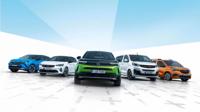 Nel 2022 Opel prosegue la strada dell’elettrificazione