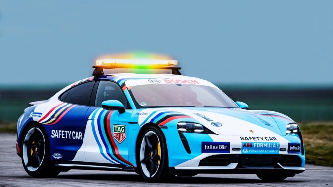 Porsche Taycan sarà la nuova safety car di Formula E