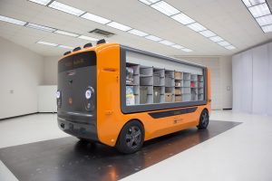 Udelv ha presentato il suo Transporter, il veicolo commerciale elettrico autonomo
