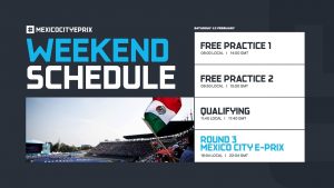 Il programma ufficiale del Mexico City E-Prix di Formula E