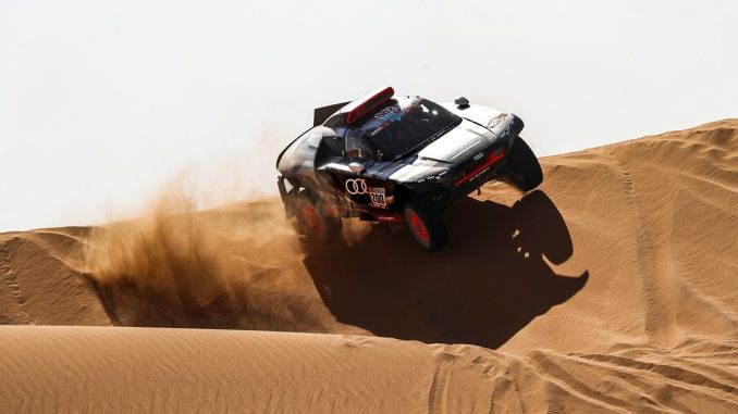 La seconda gara per l'Audi RS Q e-tron elettrica sarà ad Abu Dhabi