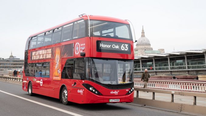 BYD ADL consegna 29 e-bus Enviro400EV ad Abellio London