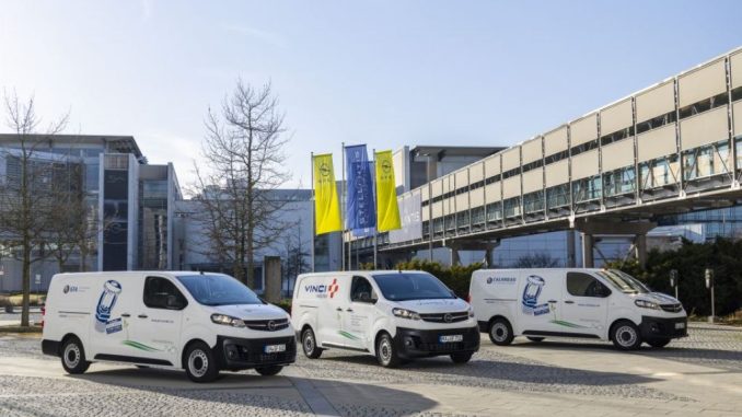 Flotta a zero emissioni di Opel Vivaro-e per Vinci Energies
