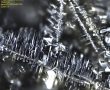 Sulfur Crystal under a microscope light
