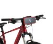 Swytch eBike Conversion Kit – Converted Bike, Close Up of Power Pack in Red