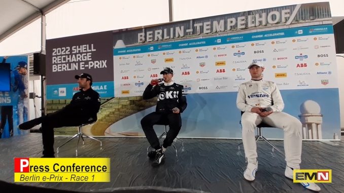 Le interviste dopo Gara1 del Berlin E-Prix di Formula E