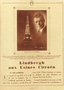 Storia. Quando Charles Lindbergh riconobbe Parigi grazie alla Tour Eiffel illuminata da Citroën