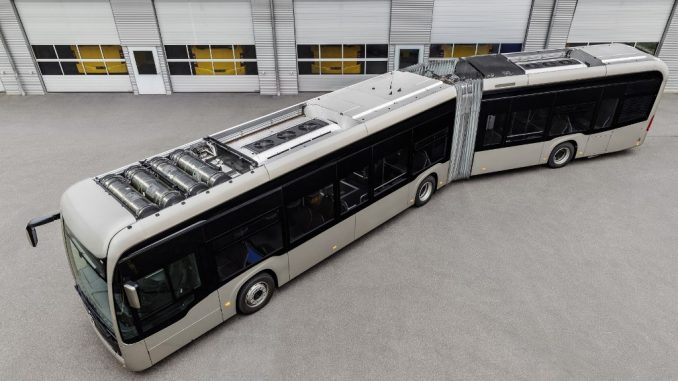 Modulo fuel cell Toyota per il Mercedes Benz eCitaro di Daimler Buses