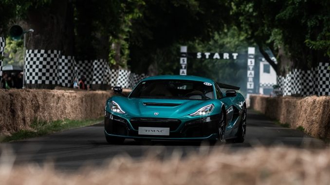 Rimac Nevera al Goodwood Festival of Speed e potresti essere sul sedile del passeggero