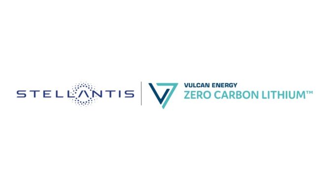 Investimento di 50 milioni di Euro da Stellantis in Vulcan Energy